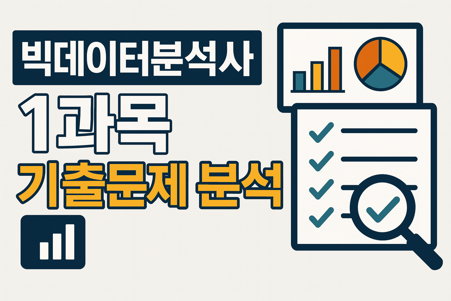 빅데이터분석기사 1과목 기출문제 복원 썸네일 이미지